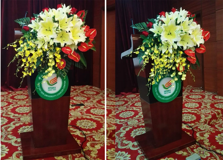 小河讲台花订购